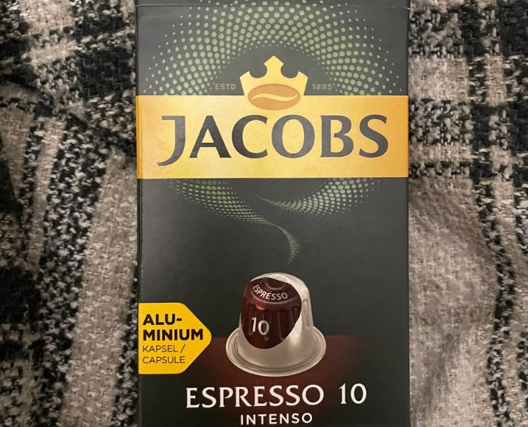 Кофе Jacobs 10 капсул* 5,2г Espresso интенсо